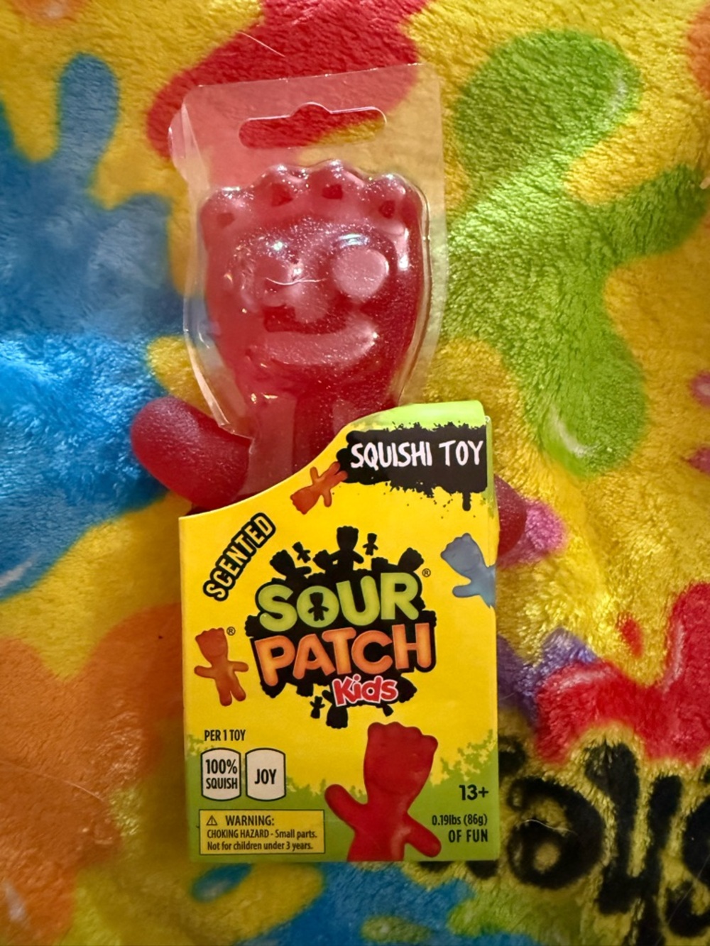 Sour Patch Kids “Jumbo” Scented Squishy Fidget Toy for Stress Relief NWP